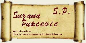 Suzana Pupčević vizit kartica